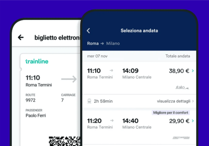 app ufficiale di trainline