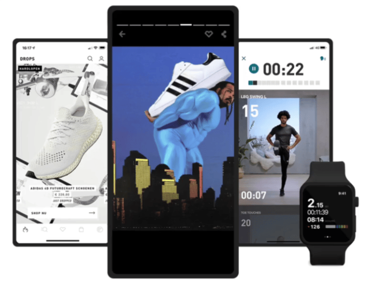 app ufficiali di adidas