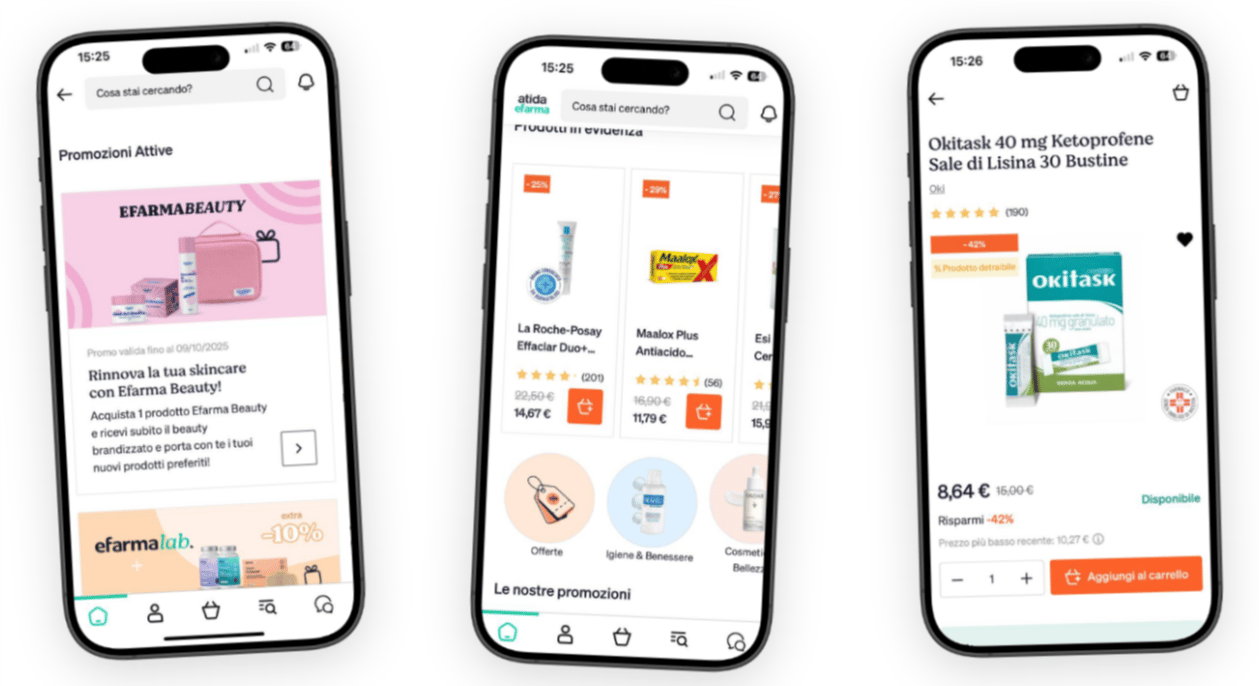 app ufficiale di efarma