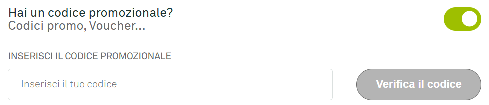 dove inserire il codice sconto b&b hotels