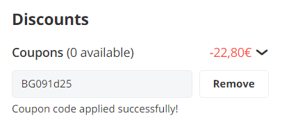 dove inserire coupon banggood