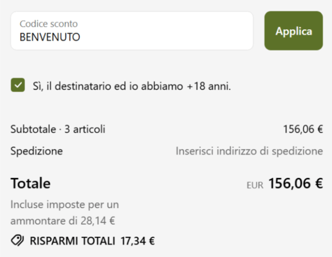 dove inserire il codice sconto beerwulf