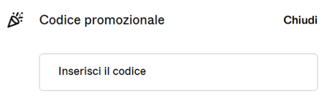 dove inserire il codice sconto bershka