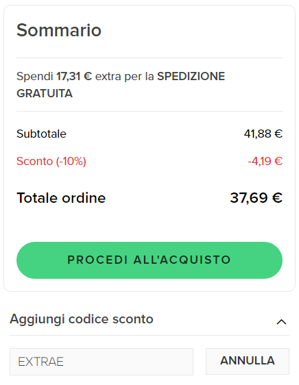 dove inserire coupon bulk