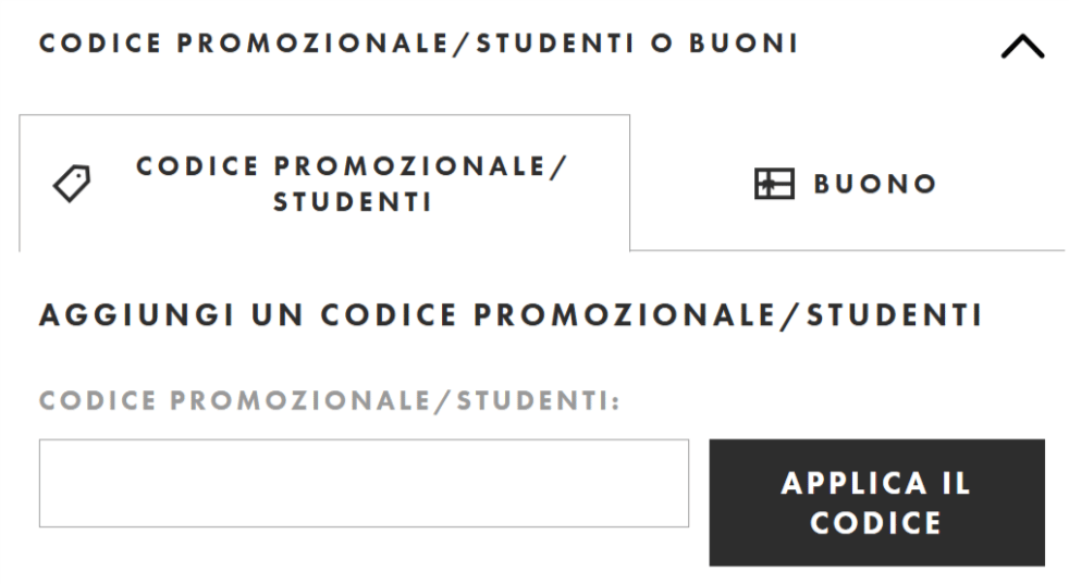 attivazione della gift card