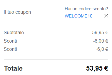 dove inserire coupon carpisa