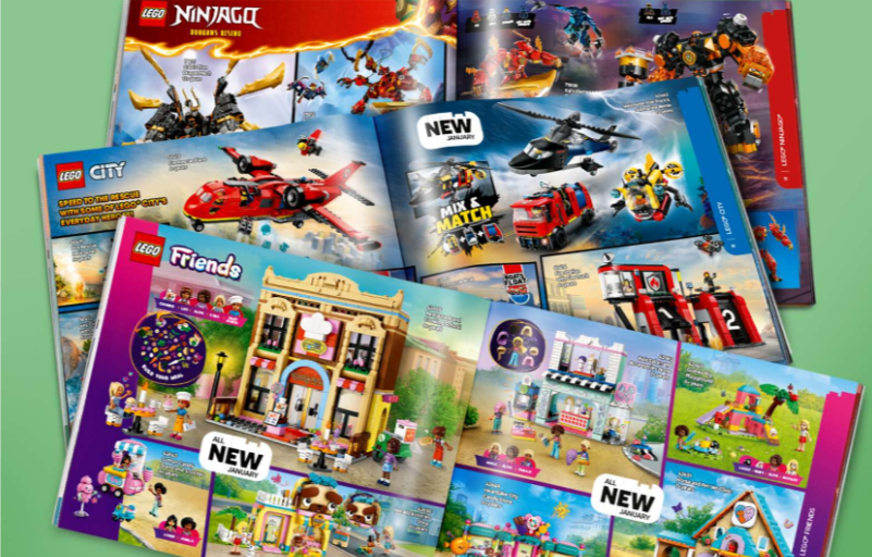 alcuni cataloghi lego