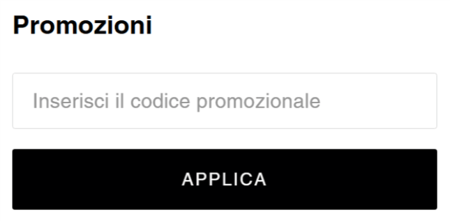 dove inserire il codice coach