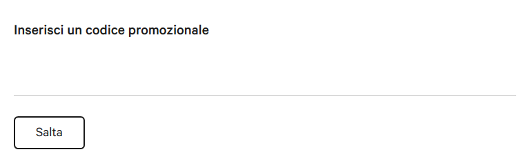 aggiungi codice promozionale N26