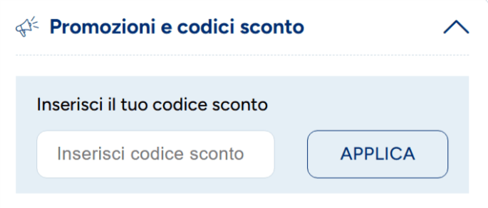 dove inserire il codice sconto alpitour