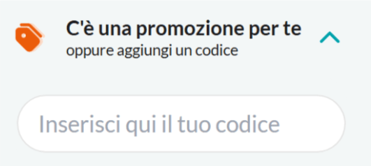 dove inserire il codice sconto photosi