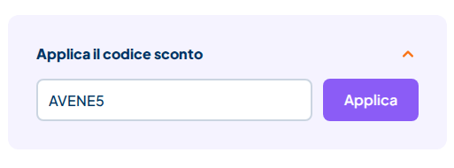 campo codice sconto farmacia soccavo