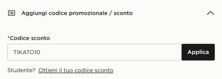 dove inserire il codice sconto jd sports
