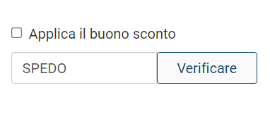 Come inserire codice sconto Lentiamo