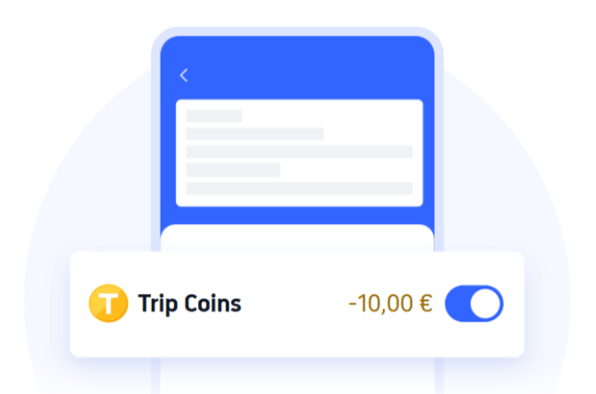 prenotare con l'app di trip