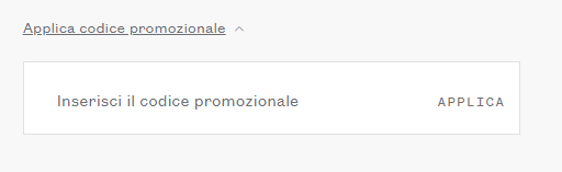 come applicare un codice promozionale Ralph Lauren