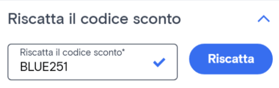 dove inserire il codice sconto conrad