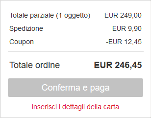 codice sconto applicato ebay