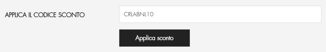 dove inserire il codice crlab