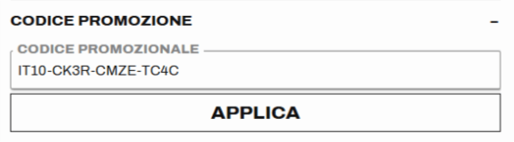 dove inserire il codice dr. martens