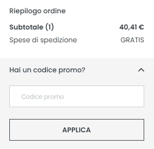 dove inserire il codice sconto Feltrinelli