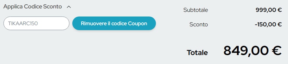 dove inserire coupon freeshop