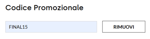 dove inserire il codice giglio