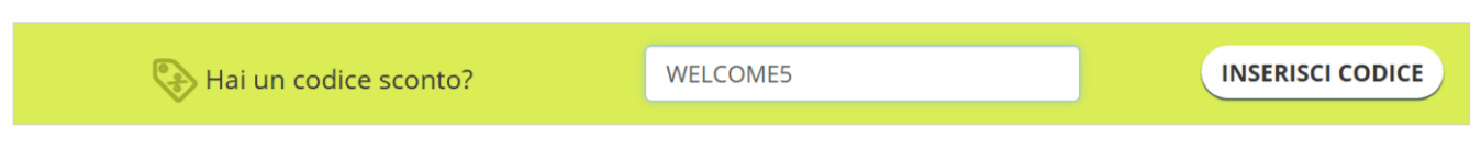 dove inserire il codice goldcar