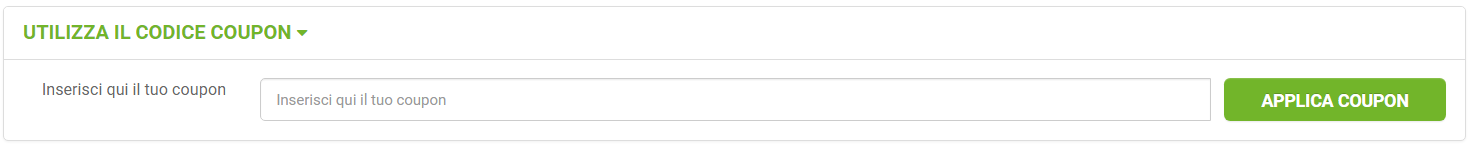 dove inserire coupon farmacia guacci