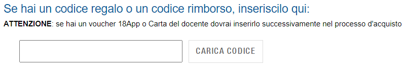 dove inserire codice sconto hoepli