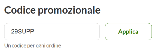 dove inserire il codice sconto iherb