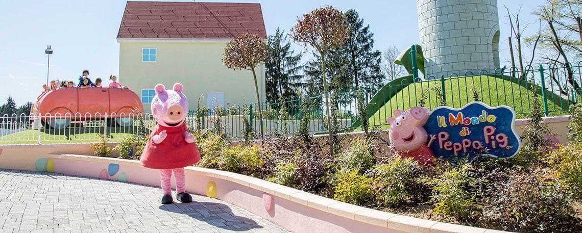 Leolandia il parco di Peppa Pig
