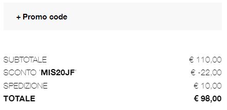 dove inserire coupon julian fashion