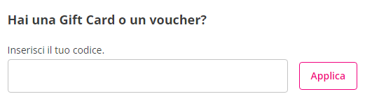 Dove inserire codice sconto Lastminute