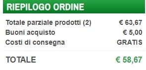 Codice promo Libraccio attivato