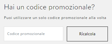 dove inserire codice sconto liu jo