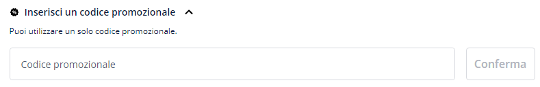 dove inserire codice sconto manomano