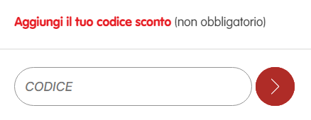 dove inserire codice sconto moulinex