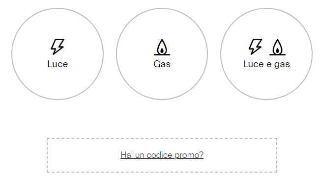 dove inserire codice promo nen