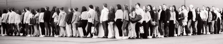 black friday utenti in coda