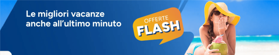 risparmiare con le offerte flash di alpitour