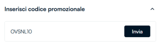 dove inserire il codice ovs