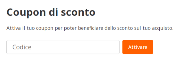 dove un inserire un codice pccomponentes