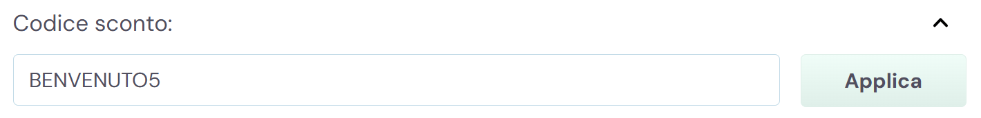 dove inserire il codice sconto lenstore