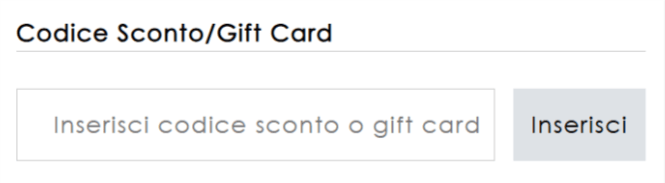 dove inserire il codice sconto sensation profumerie