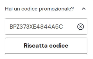 dove inserire il codice sconto sportsshoes