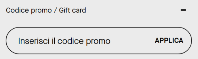 dove inserire il codice tod's