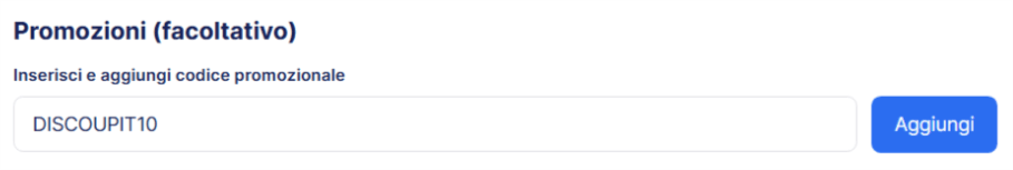 dove inserire il codice trainpal