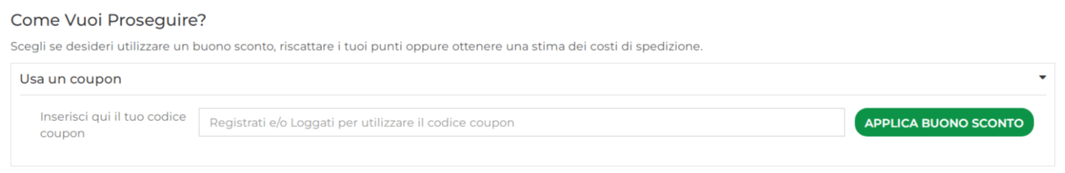 dove inserire un codice farmacie vigorito