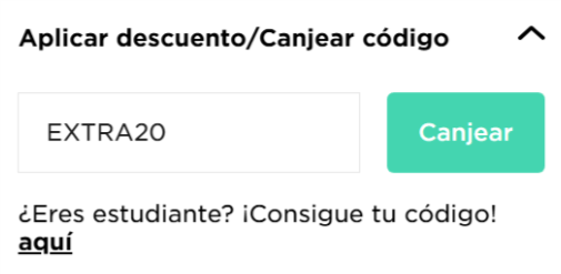 donde introducir el codigo jd sports